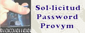 Sol·licitud Password Provym 